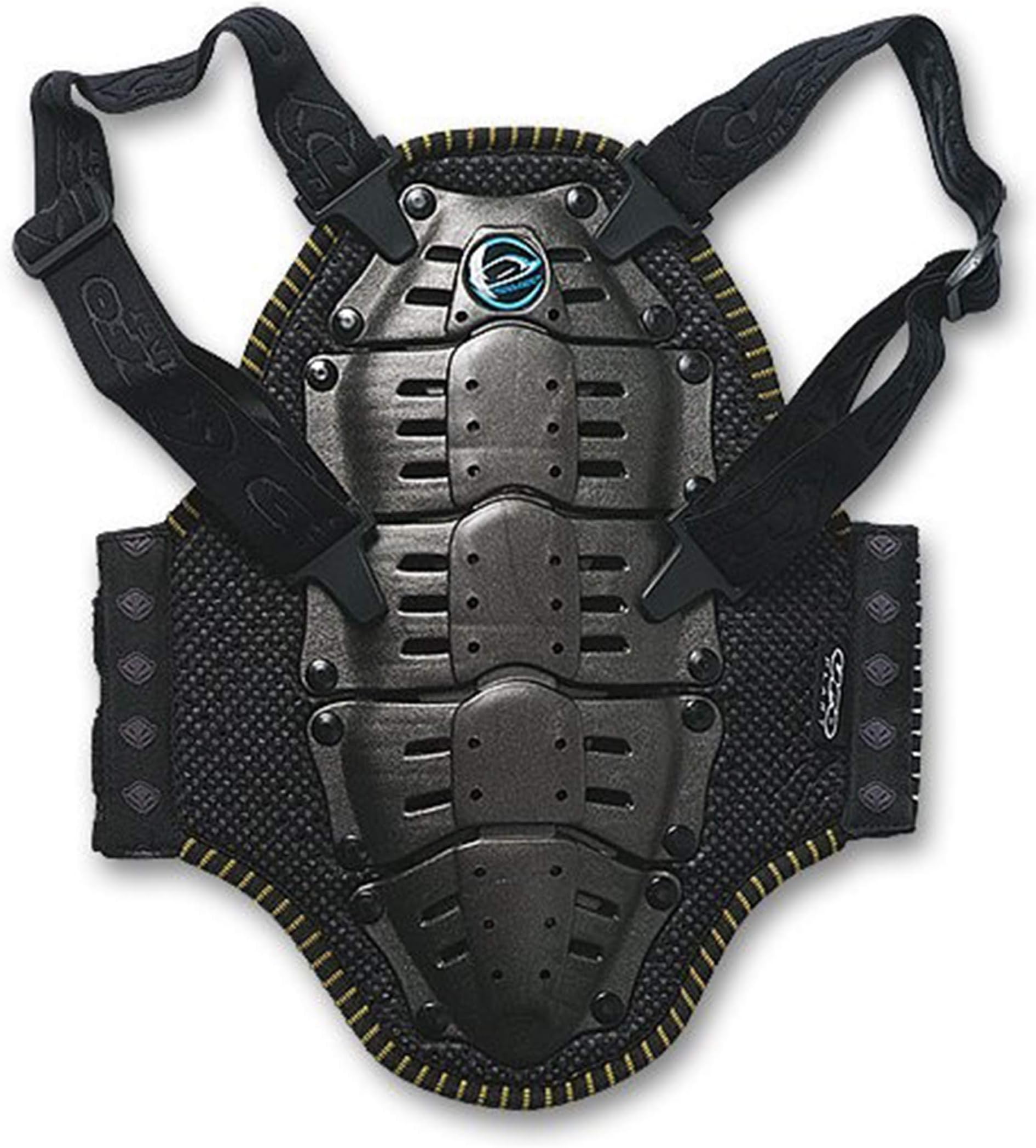 UFO Plast Made in Italy Spine Protector for Kids - Safety Kit with Back Support Belt/Removable int. Part for Washing/for: Motorcycle, Motocross, Snowboard, Ski/Colors: Black/Red or White/Red