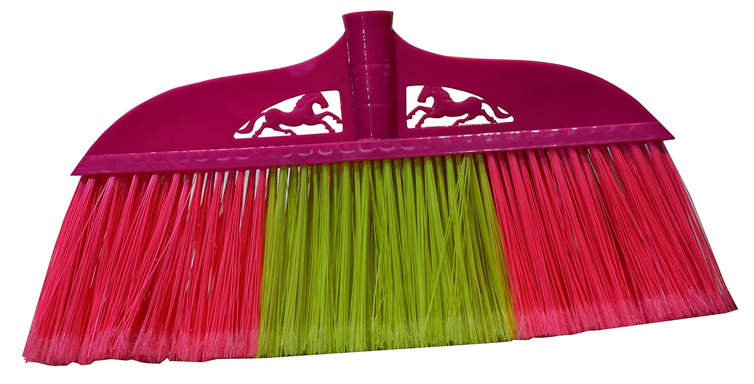 Broom MultiSurface Push Broom Sweeping Brush Amazon.in Home & Kitchen