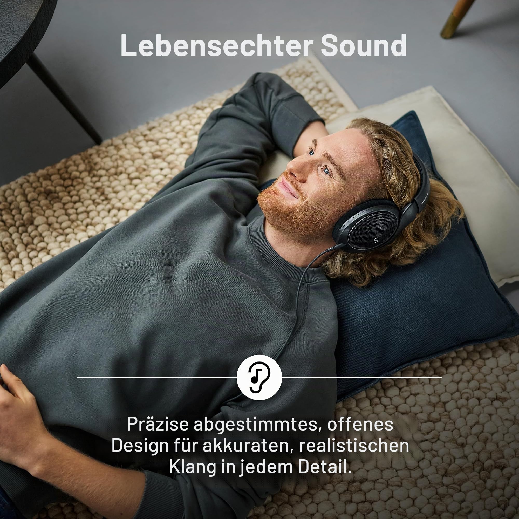 Sennheiser HD 560S, Offener Referenzkopfhörer für Audio-Enthusiasten, Over Ear, Schwarz