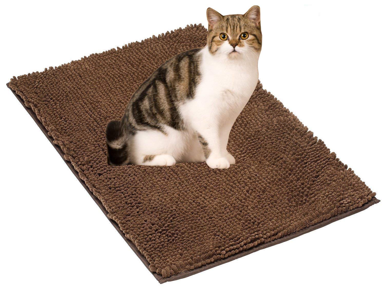 Rexmon Pet Cat Litter Mat, Litter Trapper Mat, Food Mat, Kitty Litter Catcher Door Entrance Rug Doormat Pet Mat (B09DL76PS4) Amazon Price History, Amazon Price Tracker