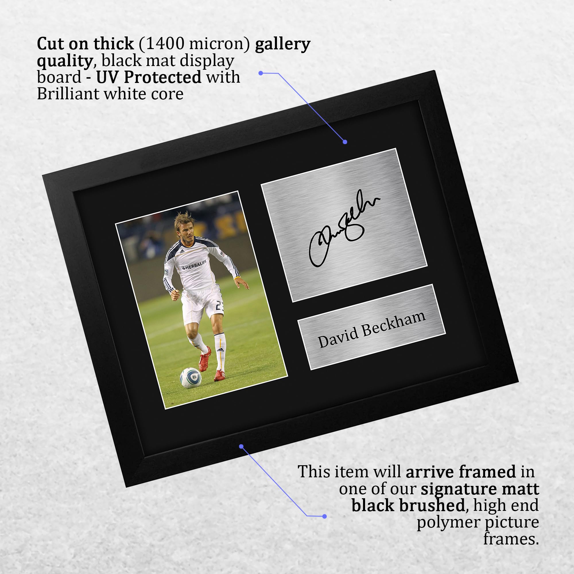 Amazon.com: HWC Trading David Beckham LA Galaxy Gifts Printed