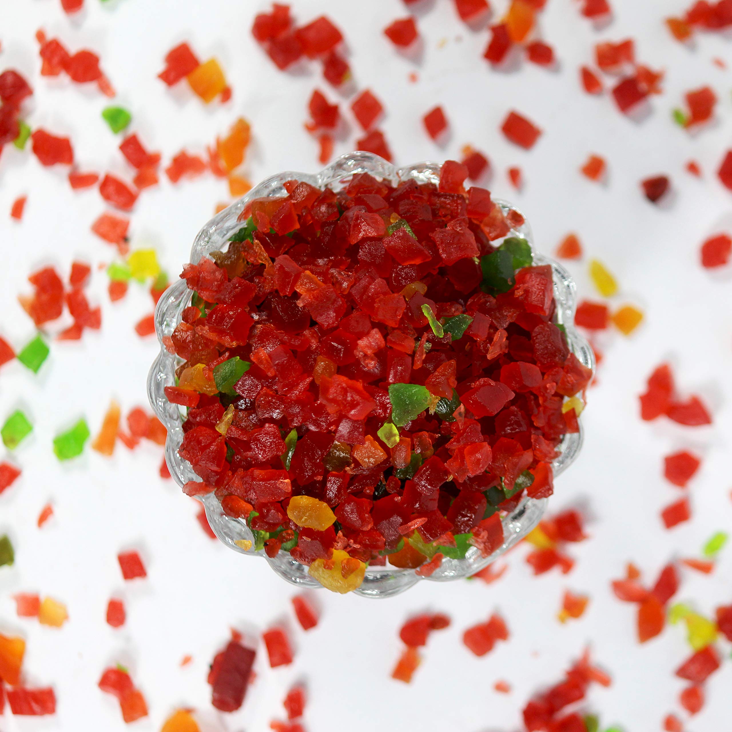 Swiss Naturals Mix Tutti Frutti (Tutti Fruity) Cherry for Cake Decoration, 400g 1