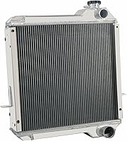 Vista 1 de 234876A1 234876A2 Radiador para retroexcavadora de caja 570 580L 580SSL 590SL 4300 P85, radiadores de enfriamiento de aluminio completo