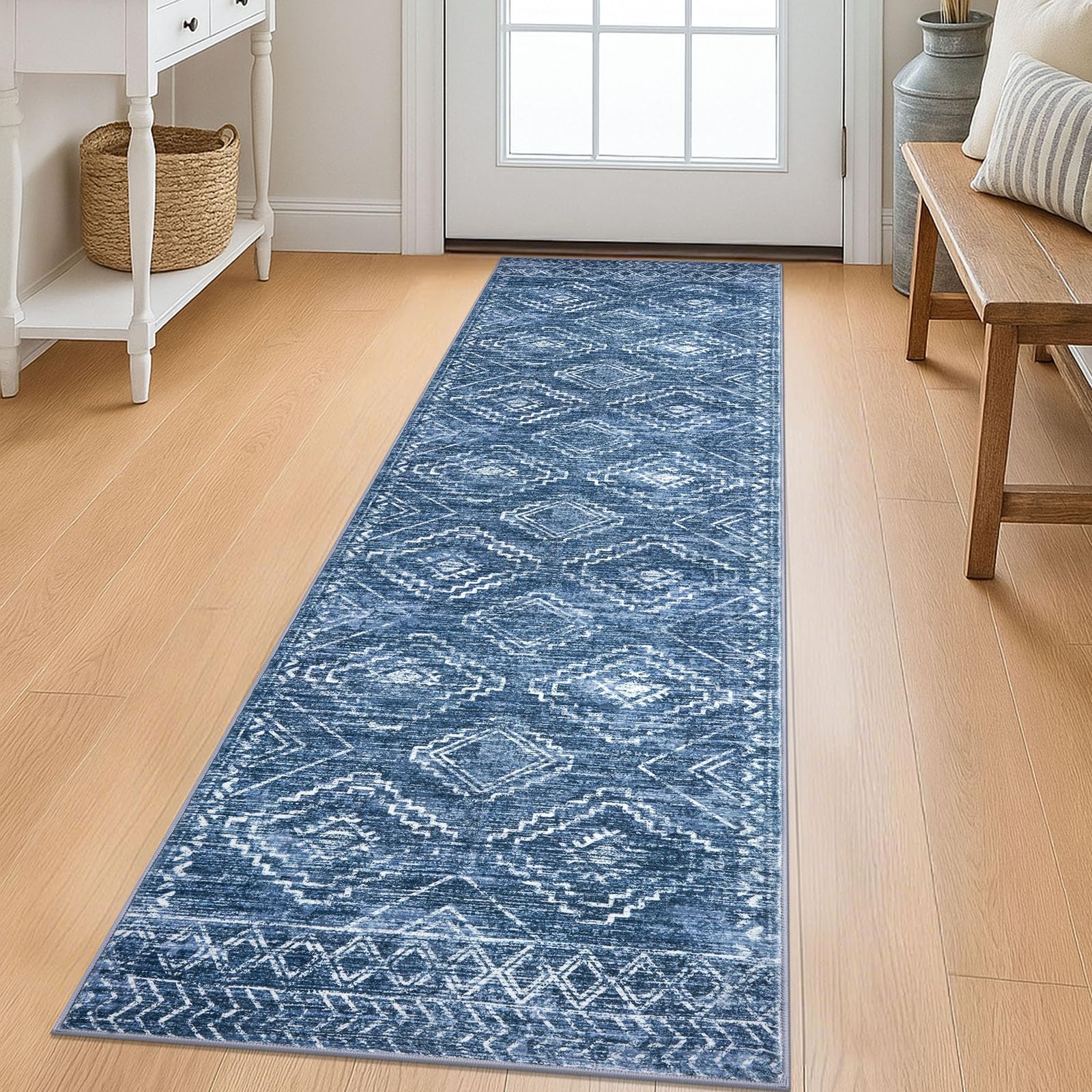KILOCOCO Runner Rug Blue