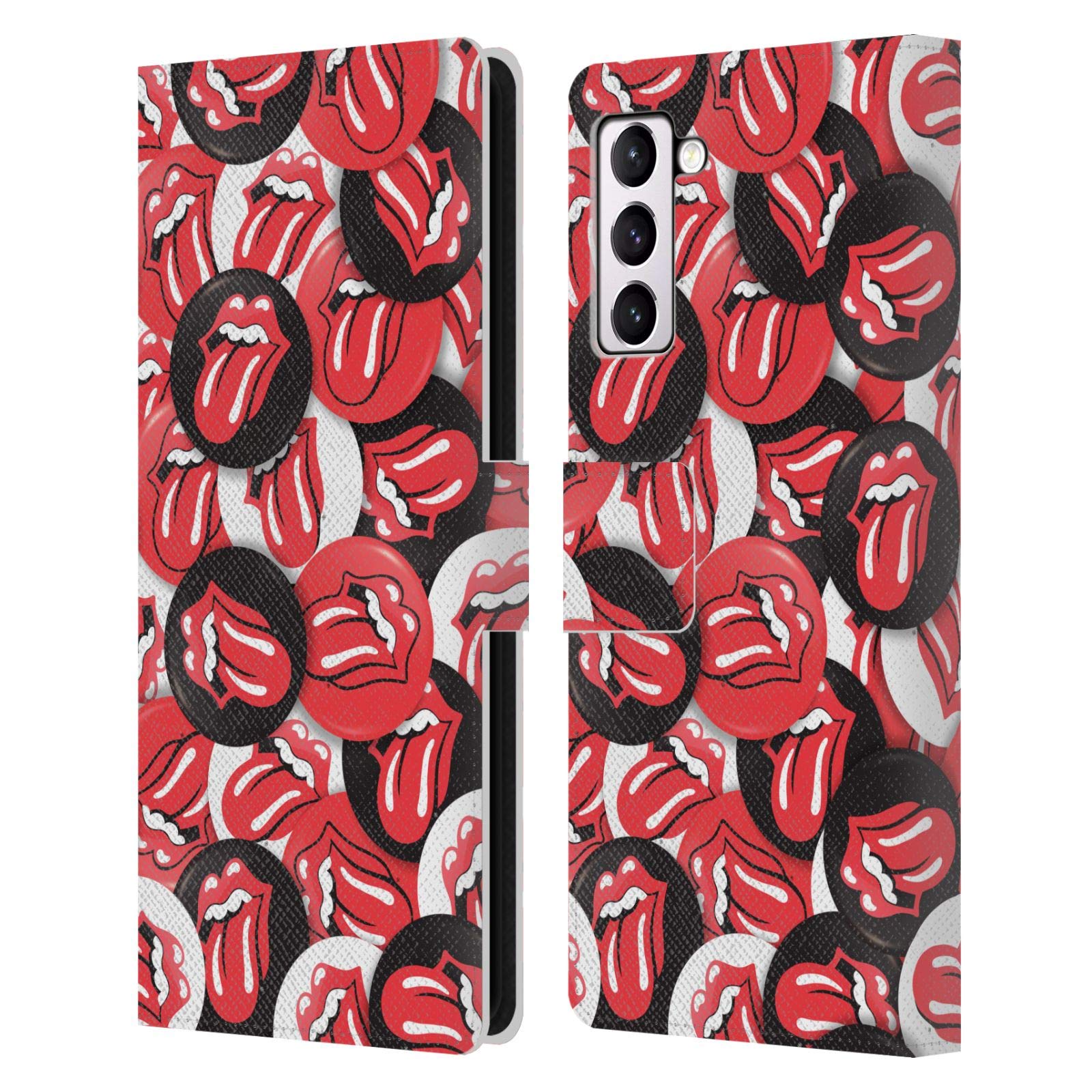 Funda Samsung Galaxy S21+ 5G tipo libro The Rolling Stones ideal para tus conciertos y diario 7