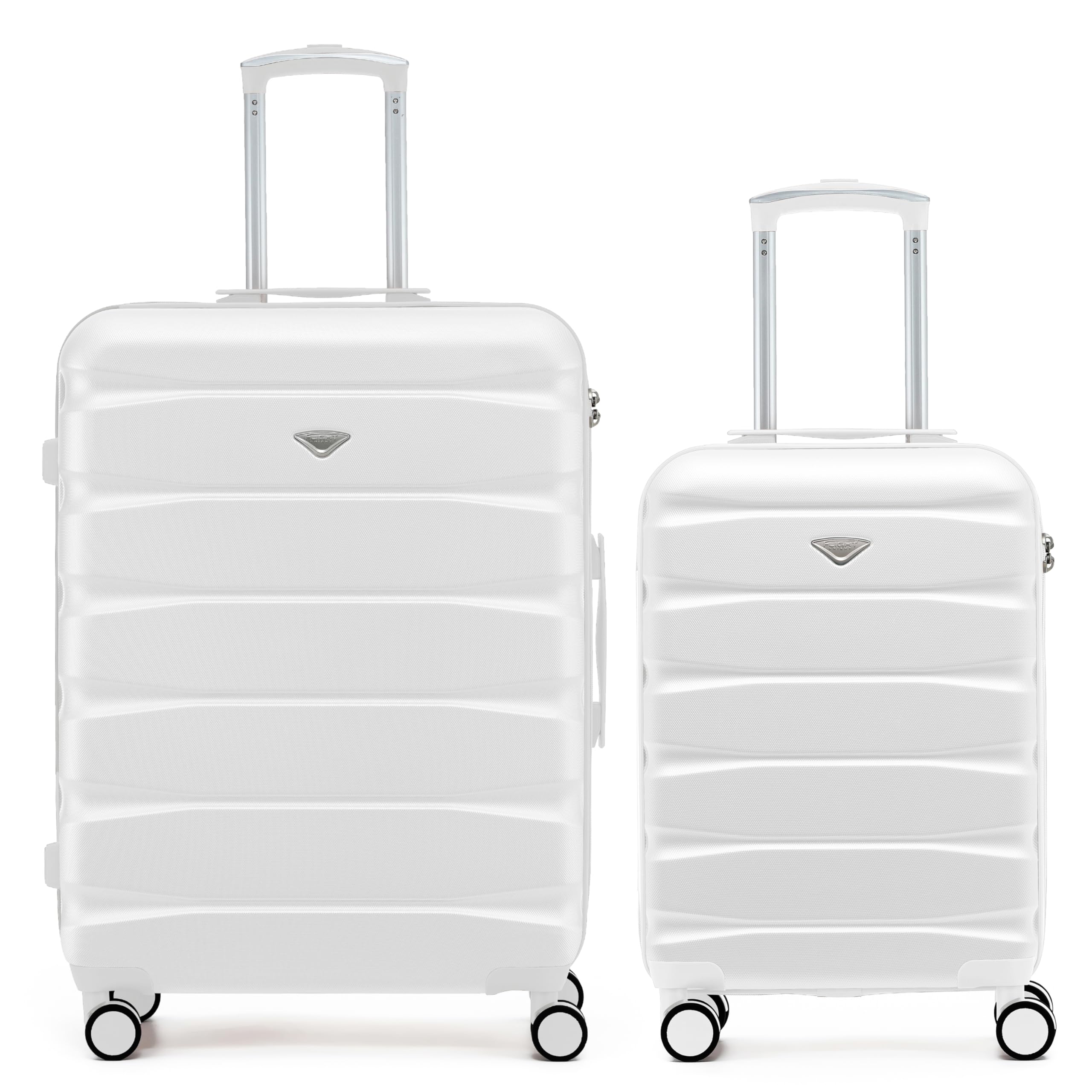 Flight Knight Underseat Cabin Suitcase 45x36x20cm | Free Hand Luggage for EasyJet & Wizz Air | Lightweight ABS Hard Shell with 8 Silent-Glide Spinner Wheels | Max Space Travel Bag — view 97