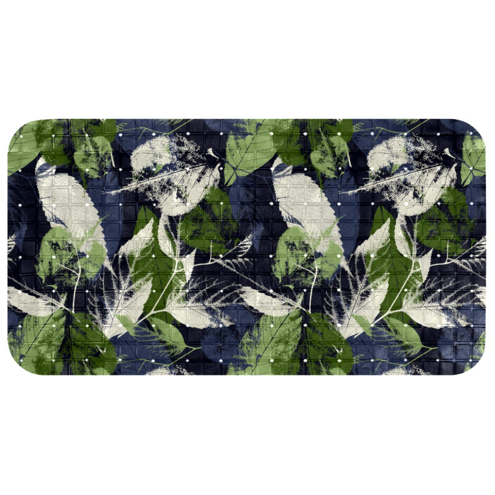 Tapis de bain antidérapant Bennigiry 37,3 x 68,3 cm à ventouses pour douche