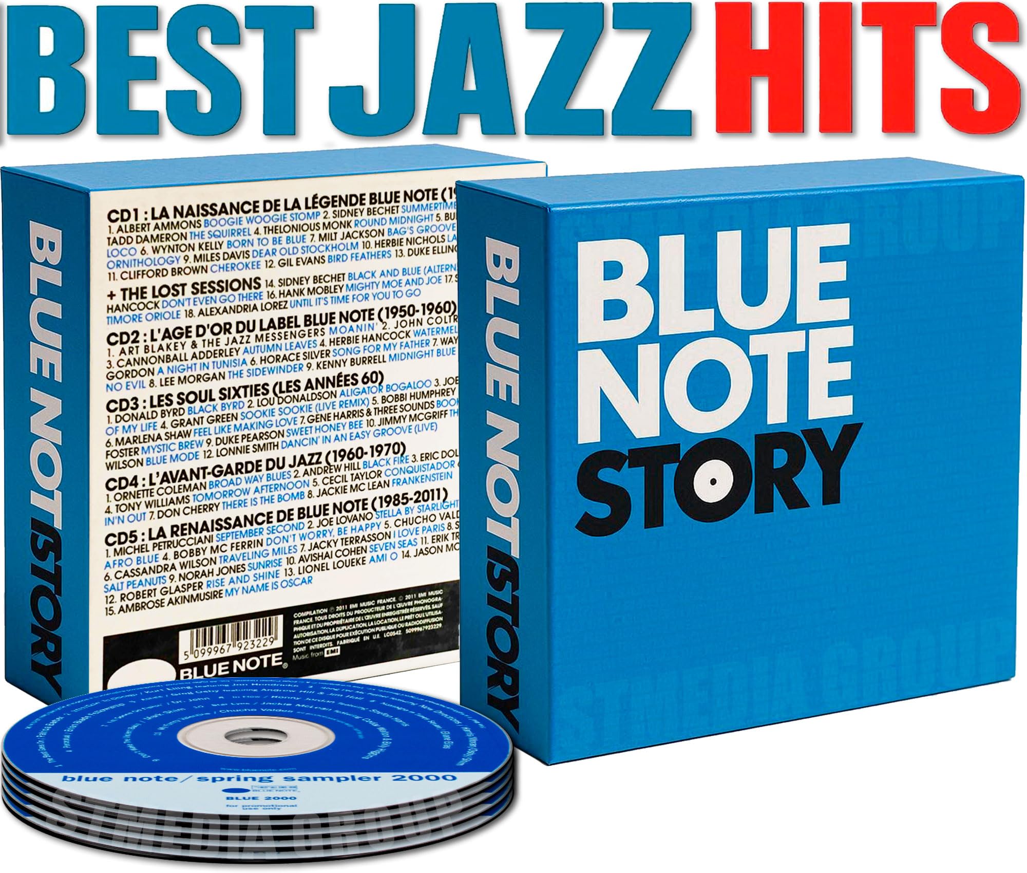 Blue Note Story (Box CD 5СD) Deluxe Jazz Anthology - Miles Davis