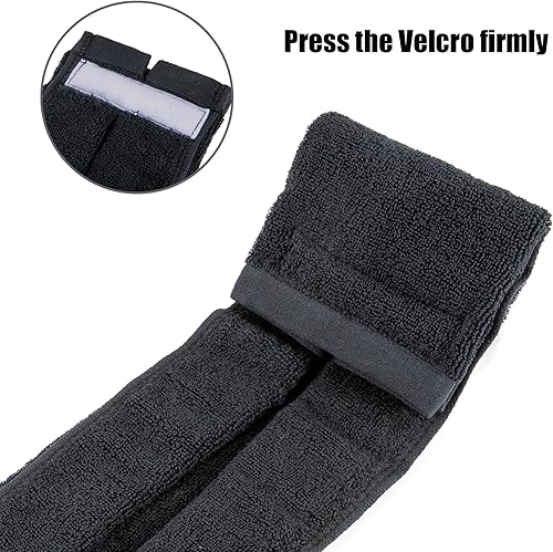 Miniatura 3 de Toalla de fútbol, toalla de fútbol blanco, toalla de fútbol de algodón para jóvenes, toalla de quarterback para fútbol, softbol, hombres y mujeres,