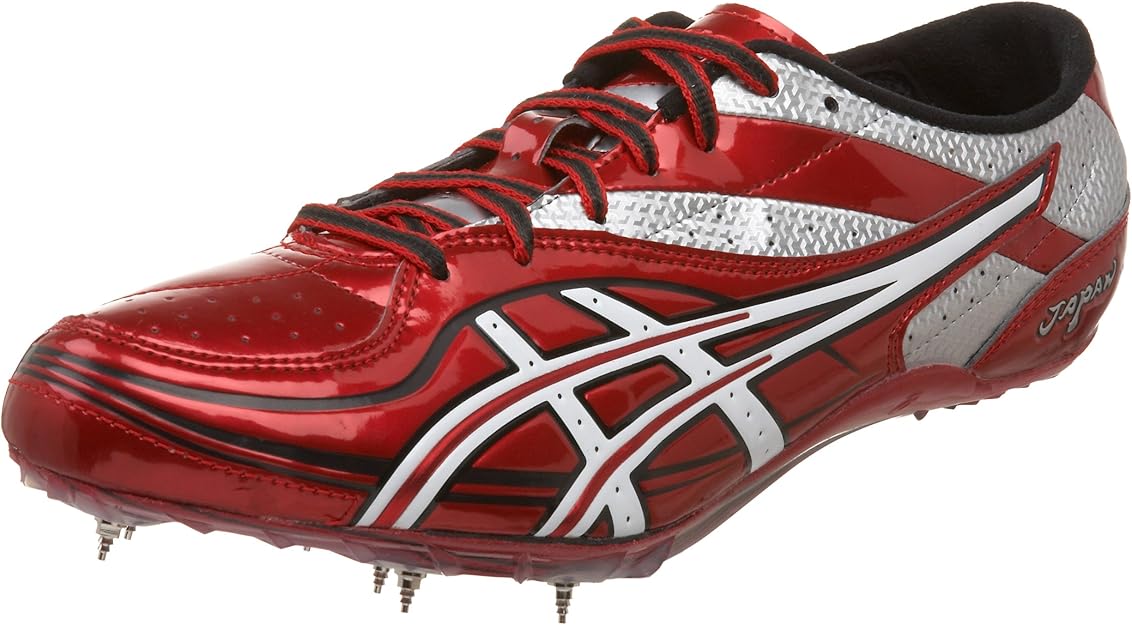 ASICS Men's Japan Litening 2 Track & Field Shoe,Lightning//White/Fire