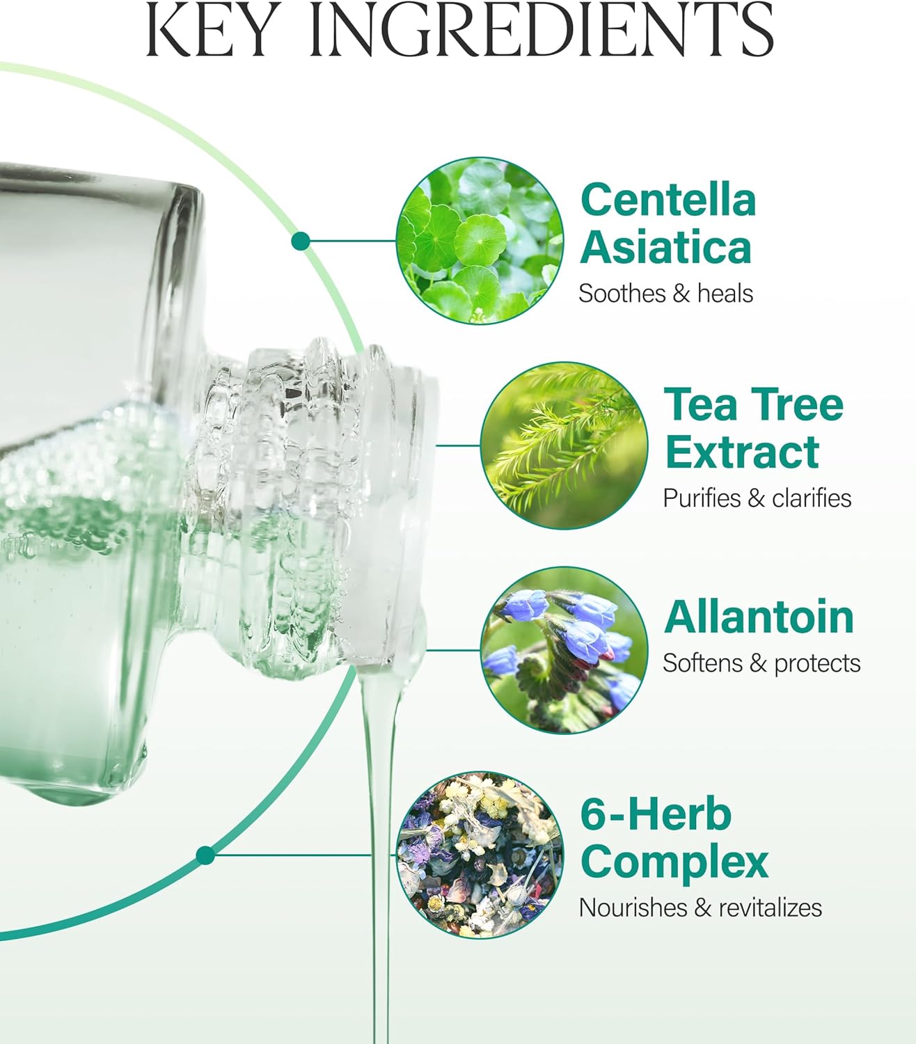 ABOUT ME SOOP Calming Aqua Toner – Korean 90.6% Jeju Cypress Water pH Balancing Toner for All Skin Types – Daily Gentle Exfoliation with Mandelic Acid & Centella – Korean Skin Care – 6.59oz, 195ml - Image 4