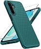 Funda FNTCASE para Galaxy A17/A16 5G: doble capa para Samsung A17 5G | Textura mate antideslizante con protector de pantalla, protección contra caídas de grado militar, uso diario, verde 1