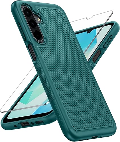 Miniatura 31 de FNTCASE Funda para Motorola Moto G-Power-5G-2024: funda protectora de doble capa resistente para teléfono celular a prueba de golpes con parte