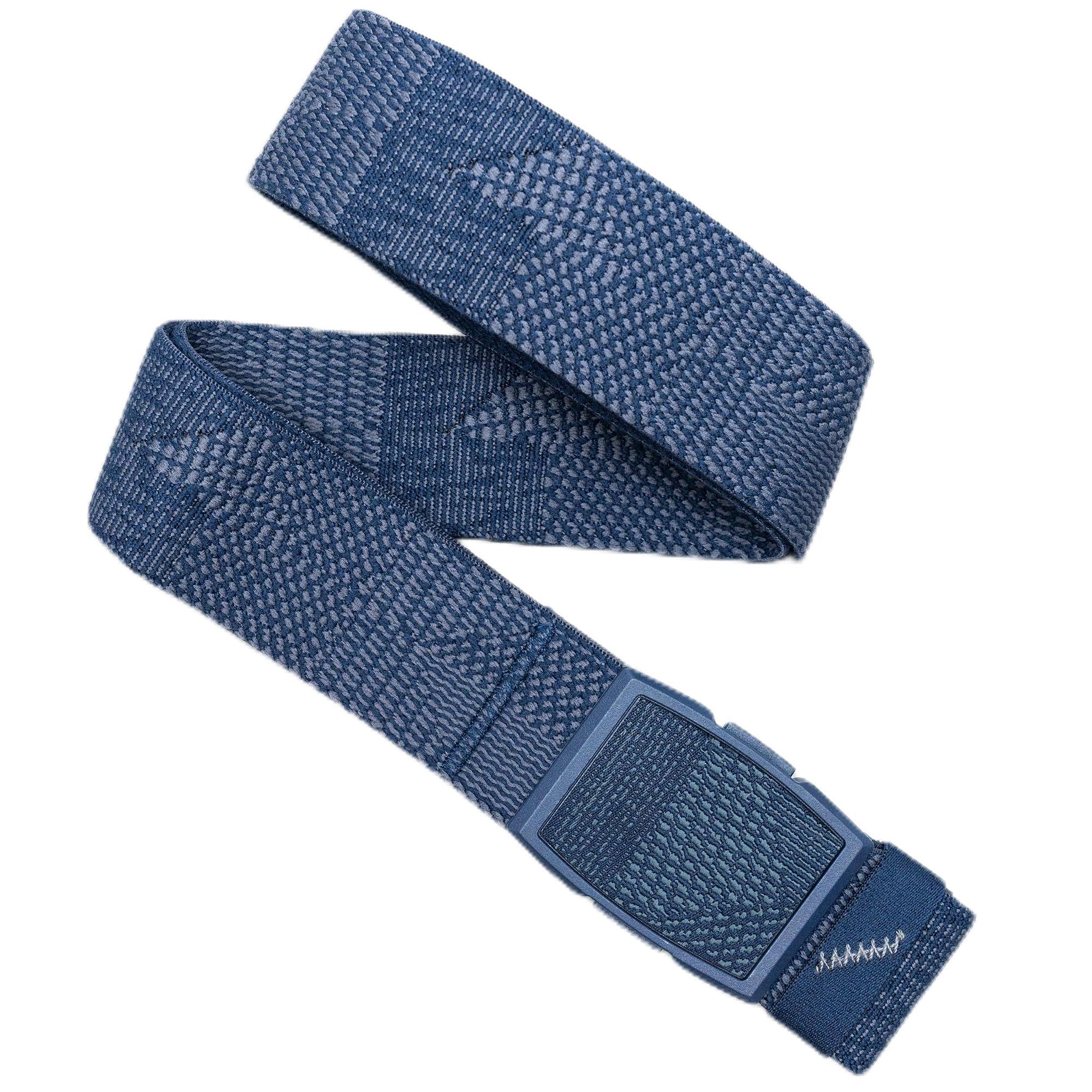 Arcade Unisex Skyline - Navy Experience Belt, Heavy Duty Elastic Webbing, Non-Metal Travel Friendly Buckle, Taglia Unica