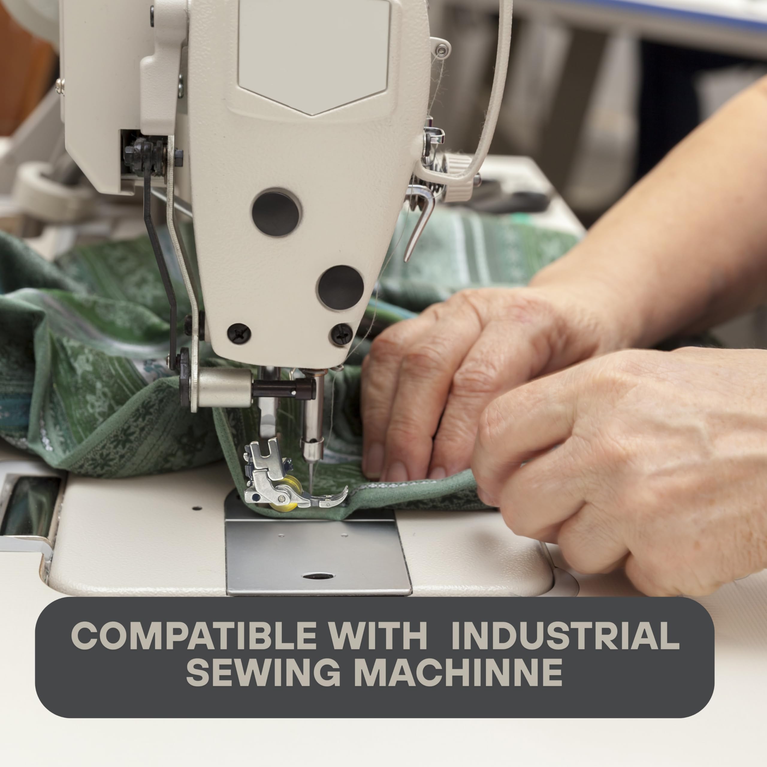 ZENITH T3 Roller Stainless Steel Silicone Wheel Presser Foot, 3-in-1 Single Needle Lockstitch Industrial Sewing Machine Accessory for Jack, Juki, Maqi etc (1PC) — Amazon image 4