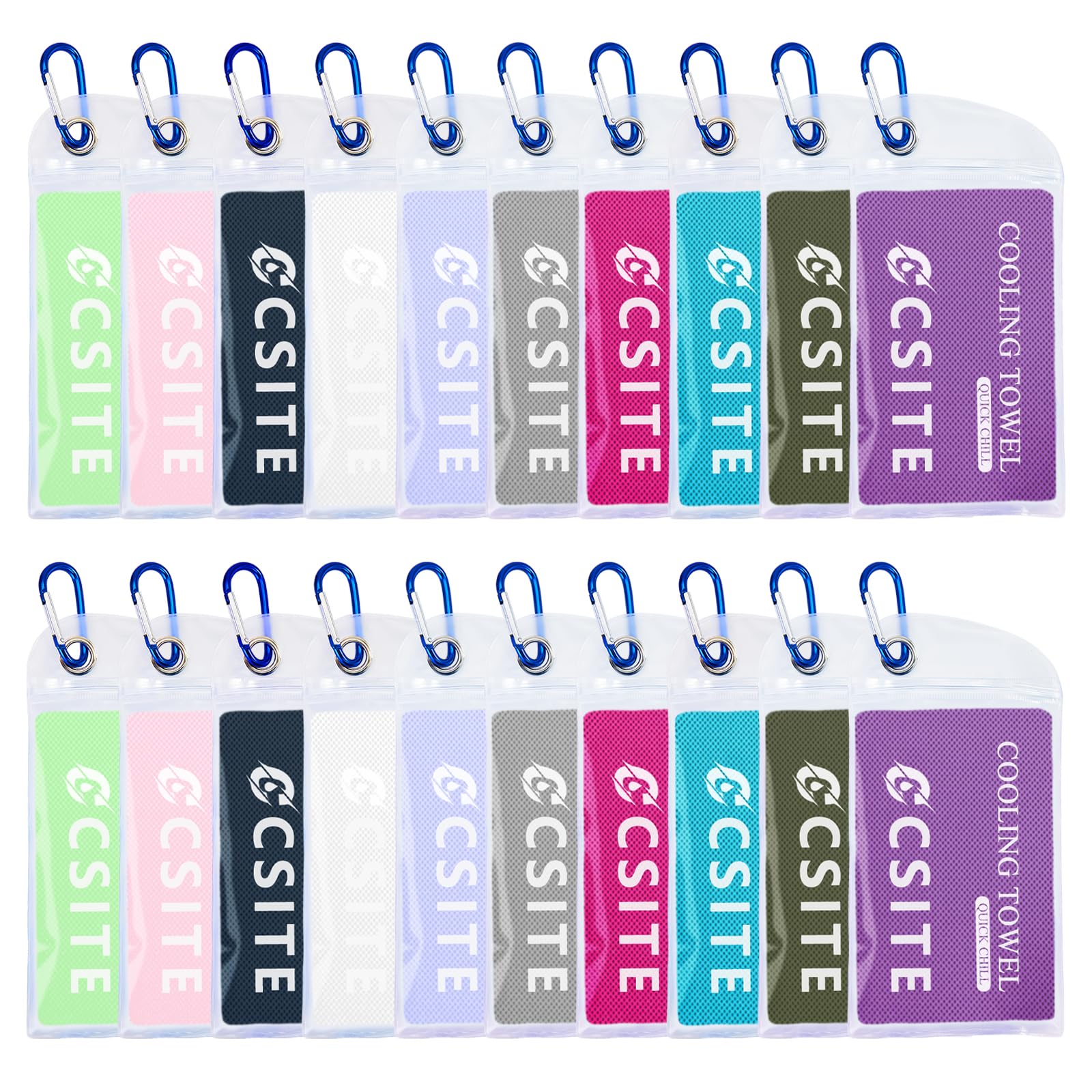 CSITE 20 Pack Cooling Towels