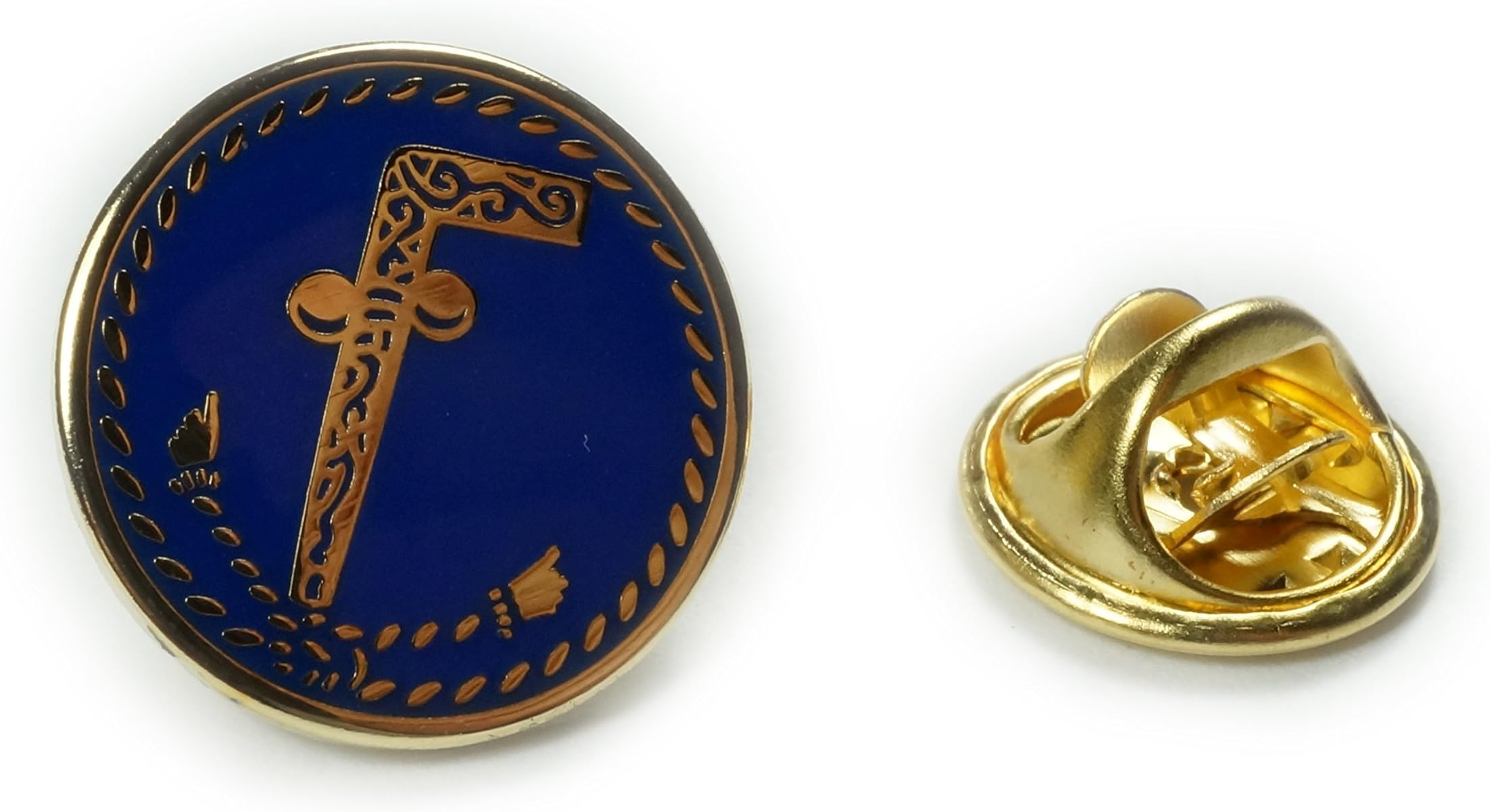 Freemason CollectiblesTubal Cain Tubalcain Freemason Masonic Hat Jacket Suit Tie Lapel Pin