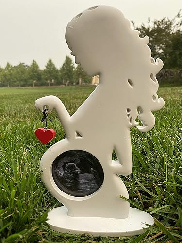 Marco de fotos de ultrasonido, regalos de embarazo para madres primerizas, marcos de ecografía para bebés, regalo para mujeres embarazadas que