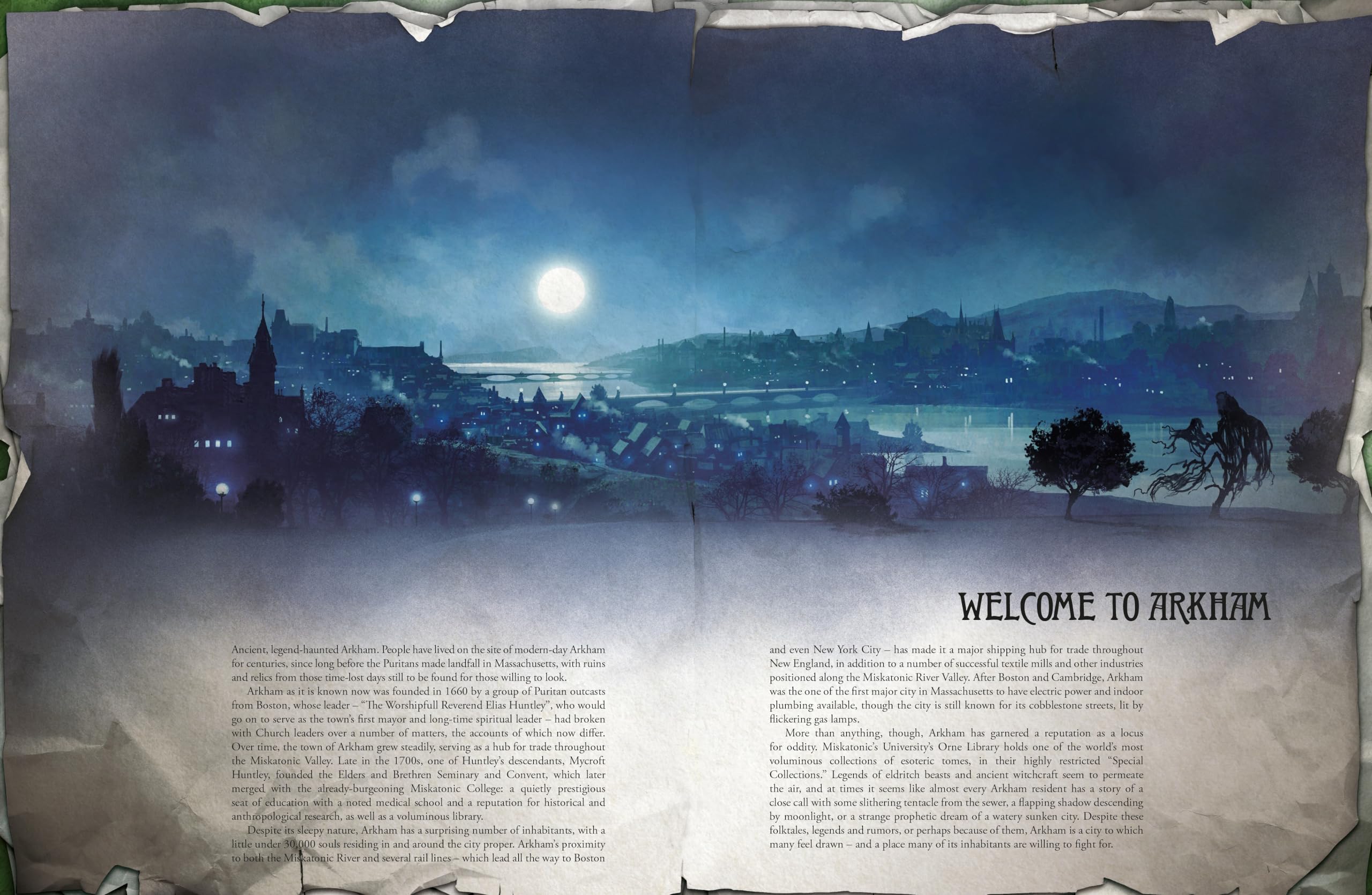 Welcome to Arkham: An Illustrated Guide for Visitors to the Historic Town of Arkham, Massachusetts and Environs Including Dunwich, Innsmouth and Kingsport