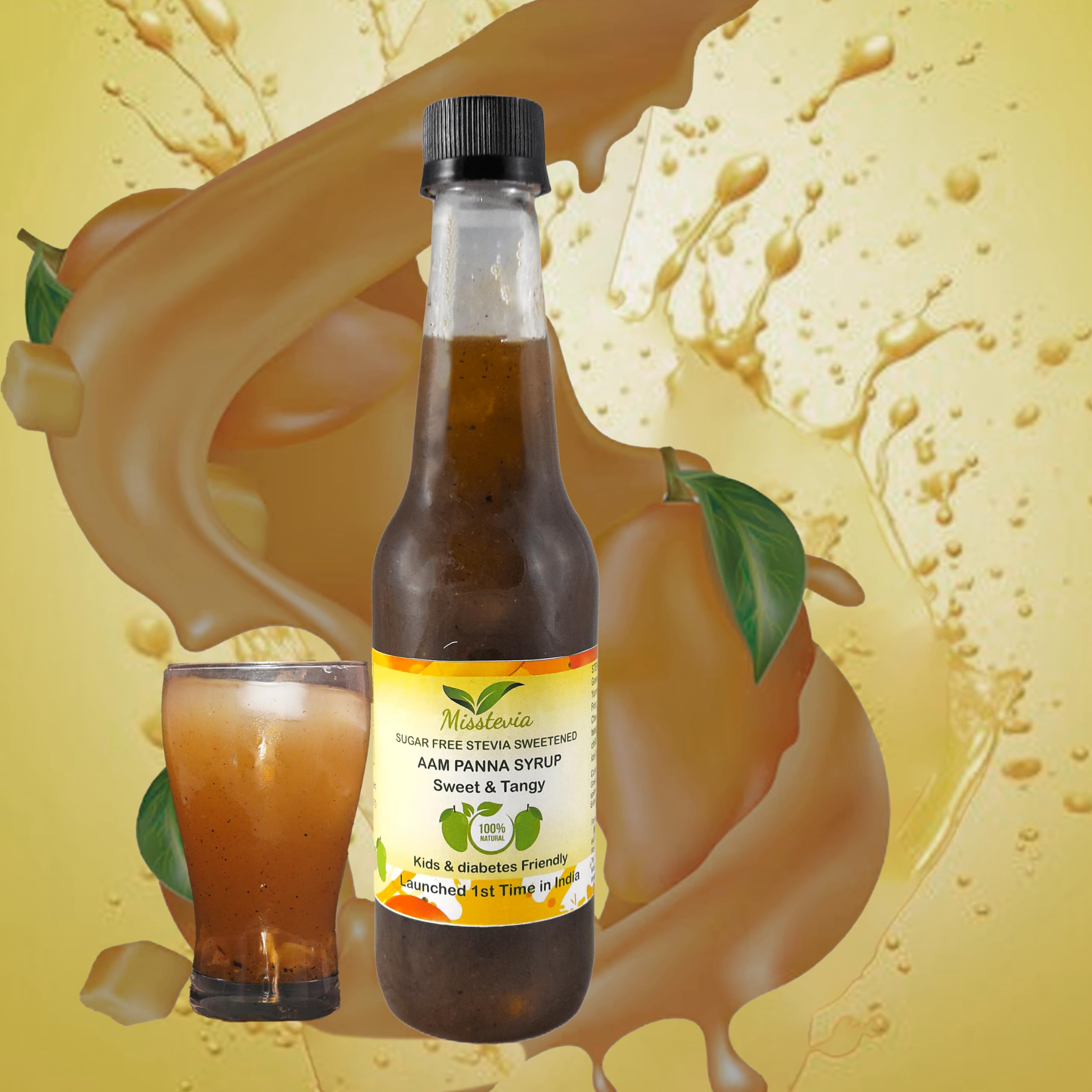 See full amazon price history chart for Misstevia Sugar Free Aam Panna Syrup Sweet and Spicy |Sweetened with Stevia | Kids and Diabetes Friendly | Made of Fresh Green Mango Fruit| No Added color and Flavor|No preservatives|350ml Misstevia Sugar Free Aam Panna Syrup Sweet and Spicy |Sweetened with Stevia | Kids and Diabetes Friendly | Made of Fresh Green Mango Fruit| No Added color and Flavor|No preservatives|350ml (B0CLBR1PGP) Amazon Price History, Amazon Price Tracker