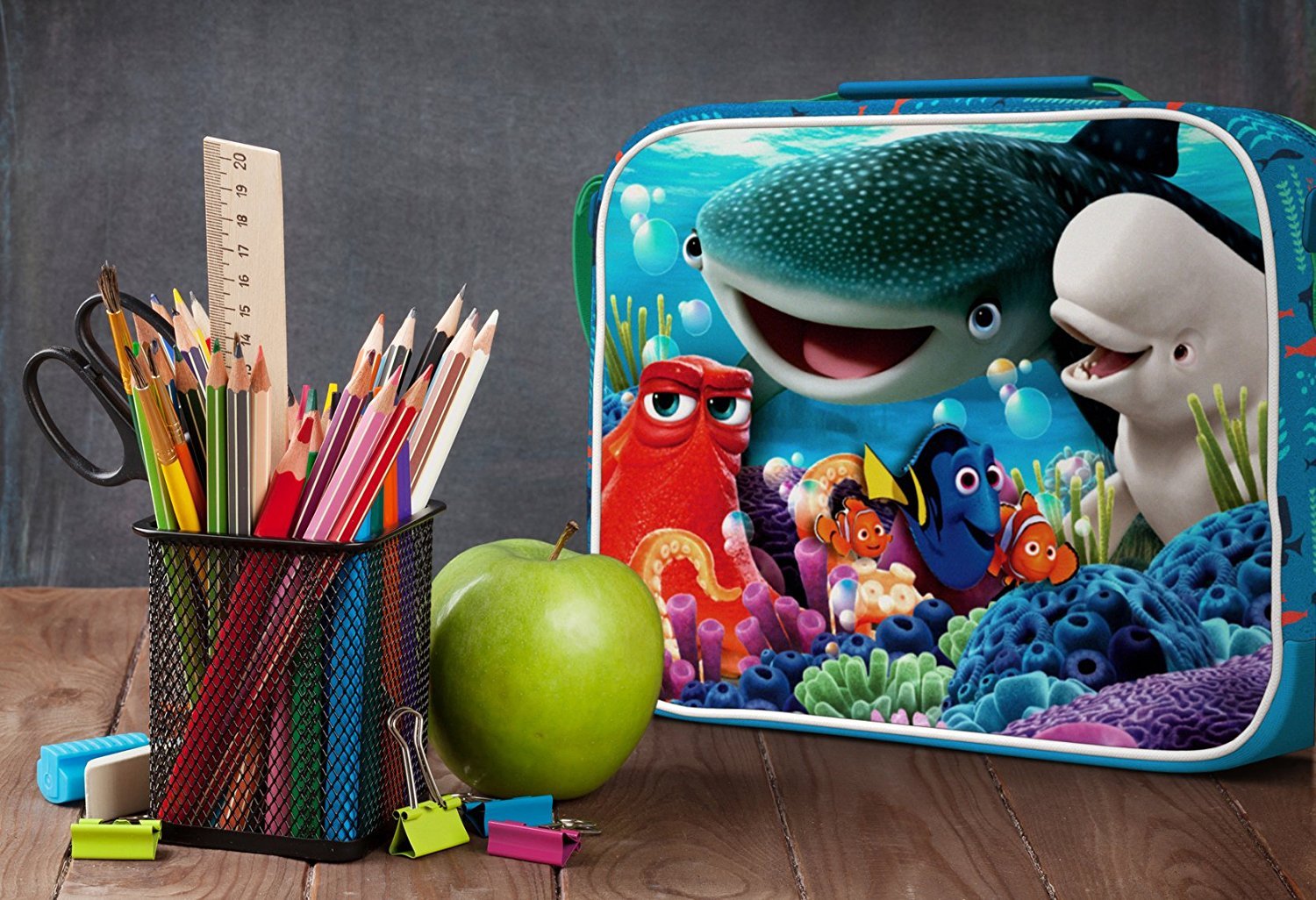 Disney Finding Dory Ocean Buddies Lunch Kit Insulated Lunch Box Nemo