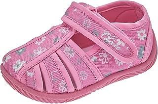Chicco Unisex Kinder Haus-und Kindergartenschuhe mit Klettverschluss Hausschuh