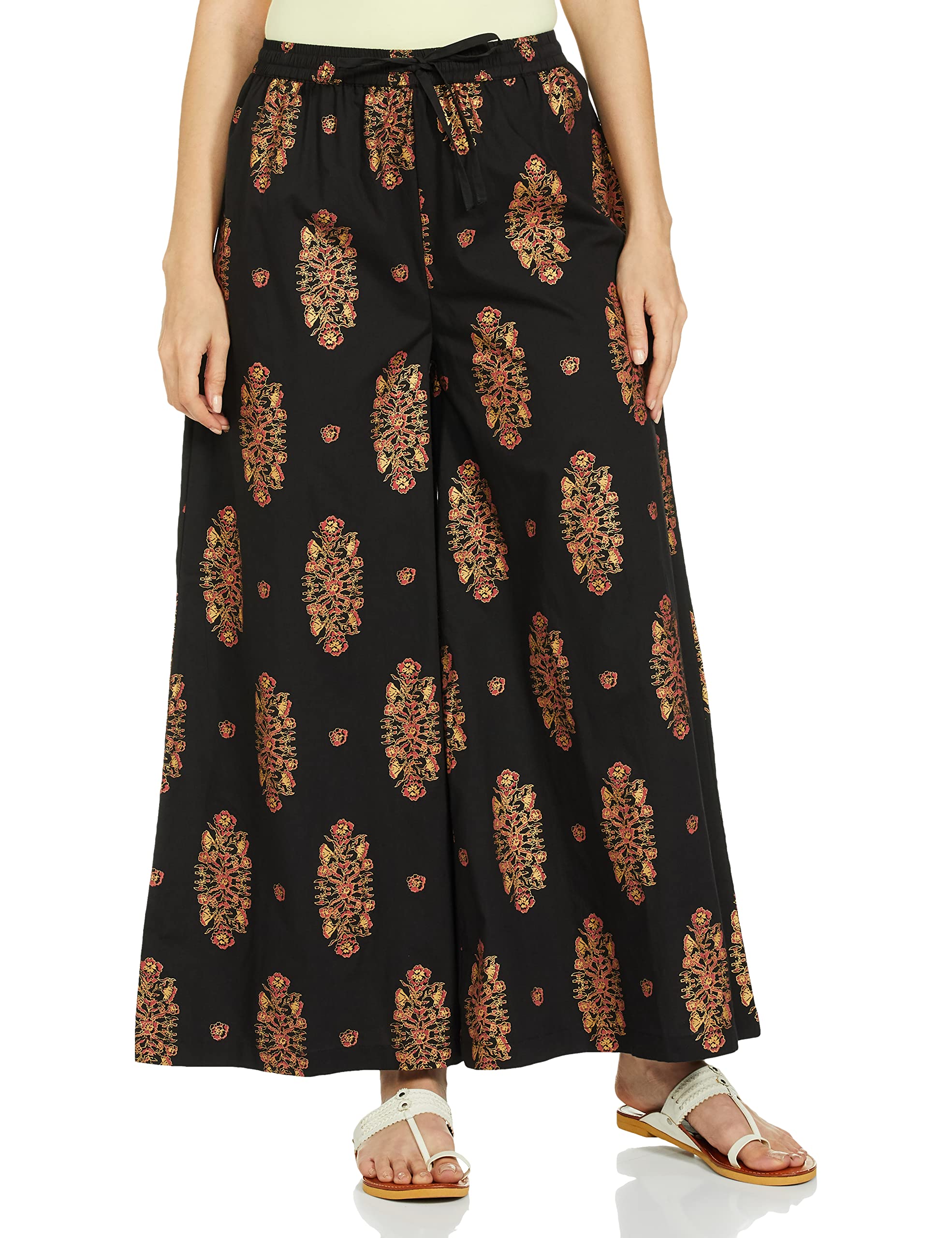 TavasyaAmazon Brand - Myx Palazzo Pants for Women