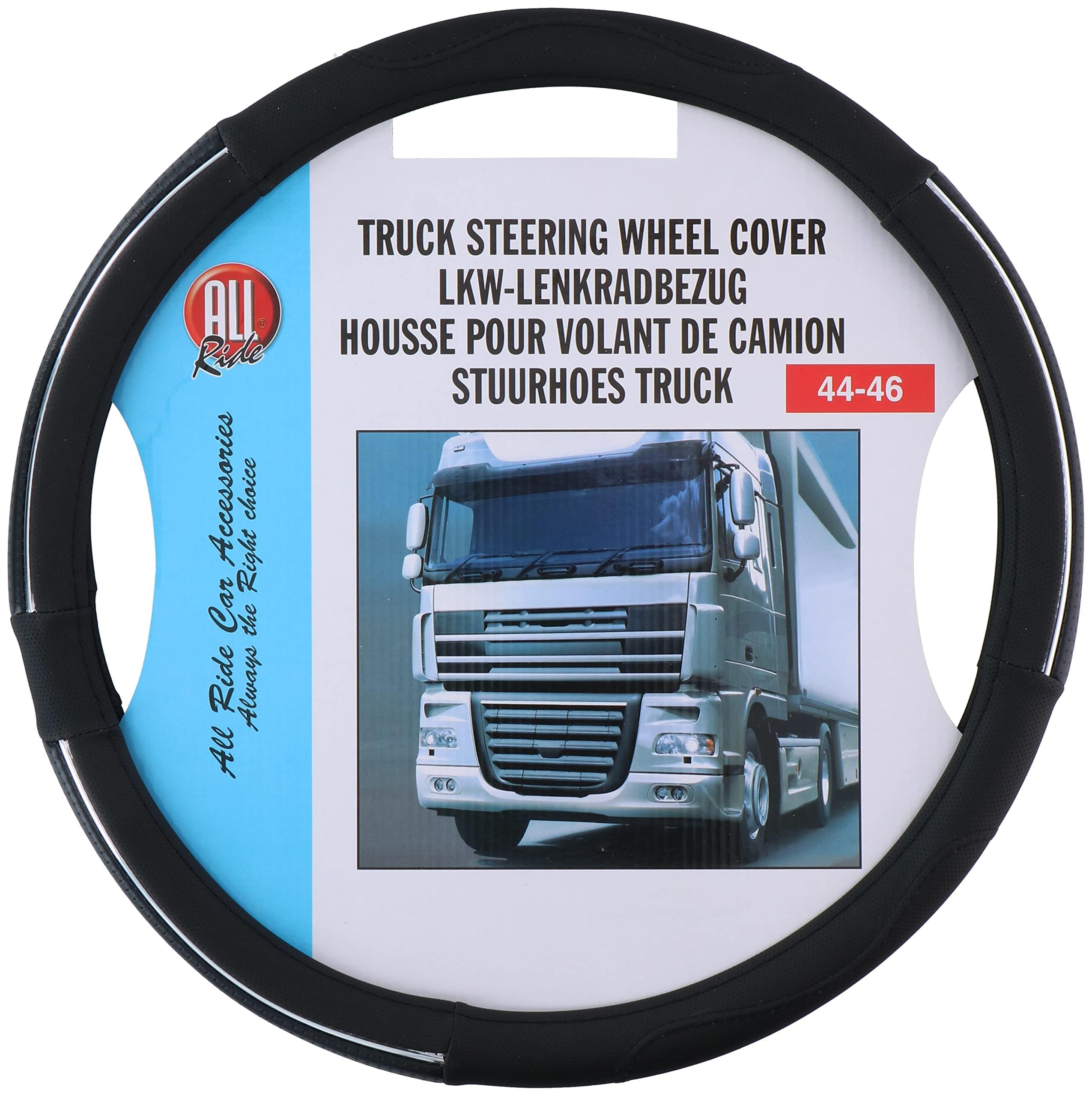 Moonet Copriruota Di Scorta Universale In Pelle PVC Per Auto, SUV, Camper - Adatto Per Pneumatici R15 (Diametro 27-29 Pollici) - Nero - 5