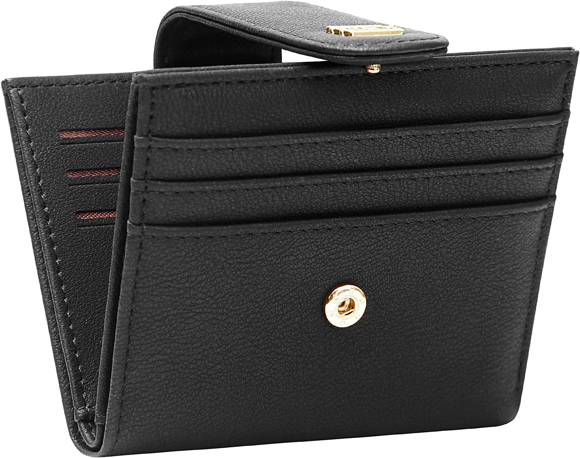 Small Wallets for Women Bifold Multi Card Case Wallet Slim Credit Card Holder with Zipper Coin Purse