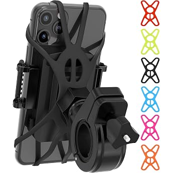 d 2025 Bicycle & Motorcycle Phone Mount - The Most Secure & Reliable Bike Phone