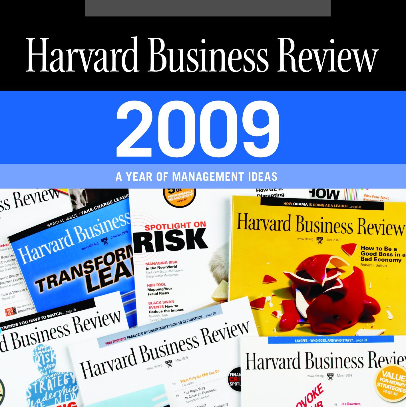 Harvard Business Review 2009: A Year of Management Ideas on CD Harvard Business Review