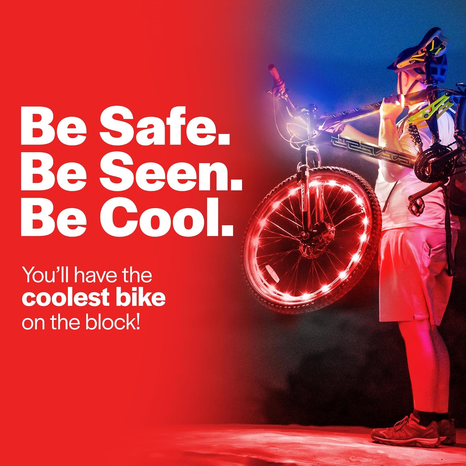 Brightz BellBrightz LED Light Up Bike Bell & WheelBrightz LED Bike Wheel Lights Bundle - Fun, Colorful, and Safe Bicycle Accessories for Kids and Adults - Easy to Install, Durable, & Weather-Resistant