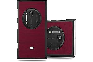 Nokia Lumia 1020 Case: Woody RED Shockproof Hard Cover
