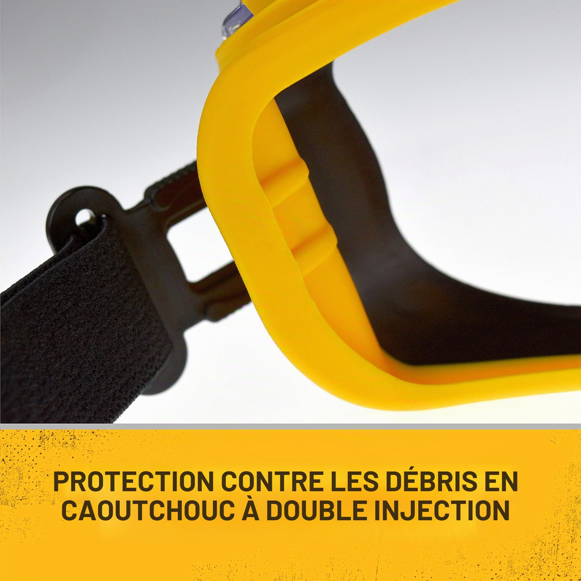 DeWALT Dpg82–11 Correcteur de teint Clair antibuée Moule à double sécurité pour masque de ski, DPG82-11C