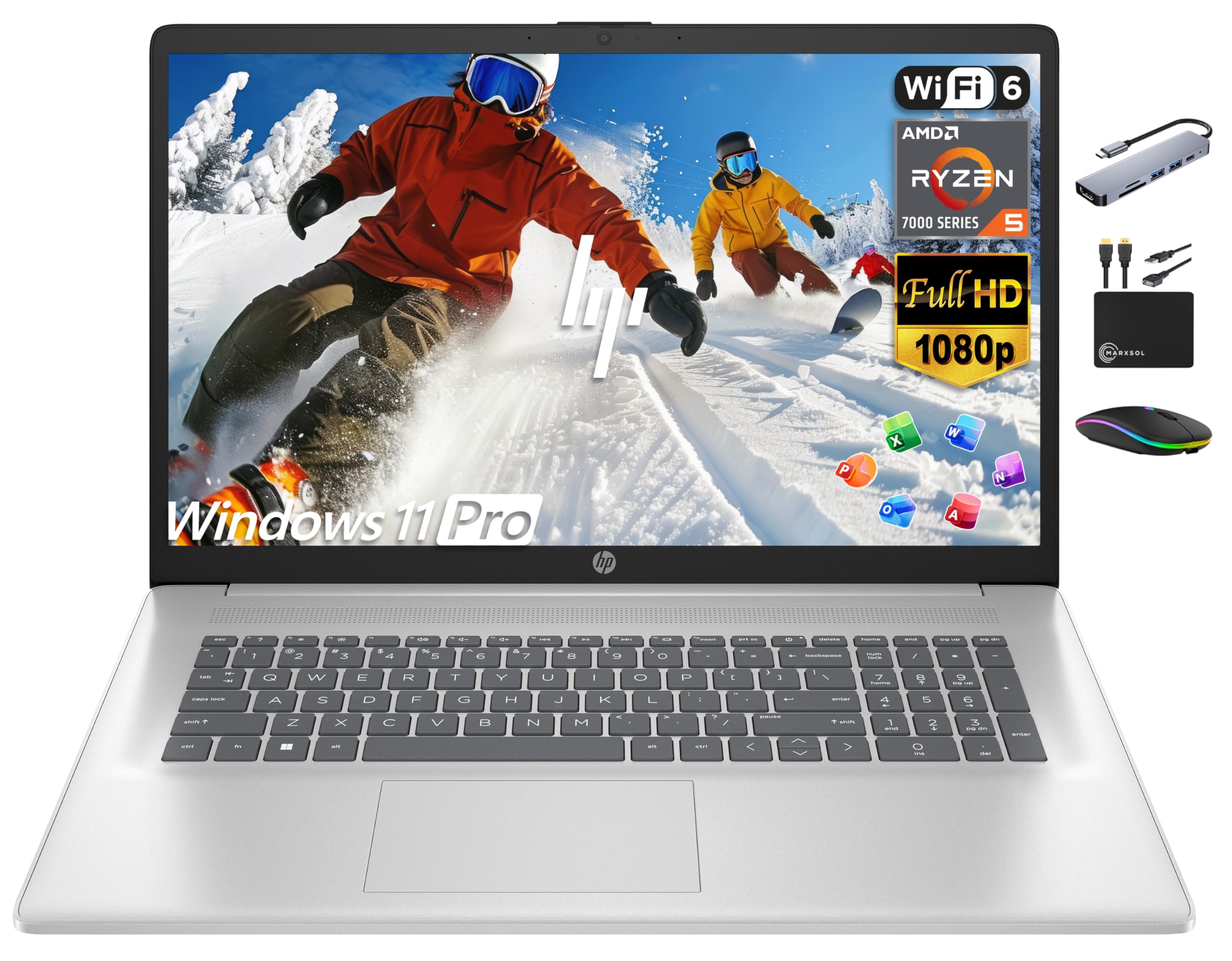 Amazon.com: HP 17 Pavilion Laptop 2025, 17.3