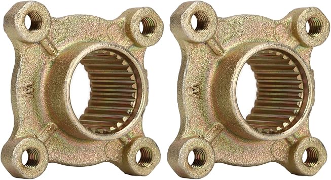 Rear Axle Hub 4 Bolts Wheel Hub ATV Wheel Axle Hub Wheel Rear Axle Hub 2 Pieces Wheel Rear Axle Hub 28 Tooth Spline 4 Bolts 50 110 150 Quad Bike ATV Kart