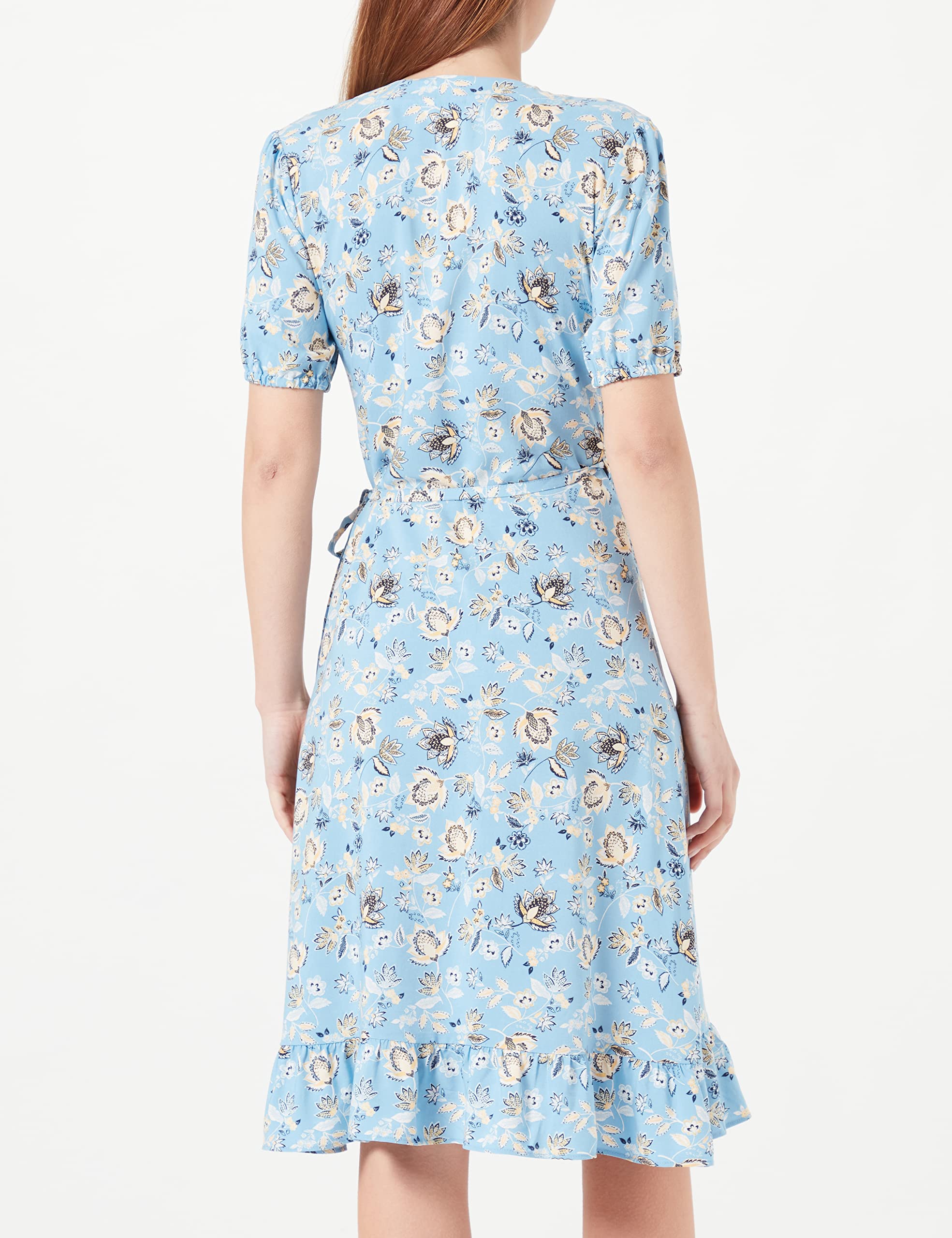 Part Two Women's ClairePW DR Dress Feminine Silhouette, Dusk Blue Ornament Flower, 40, 14 - Image 4