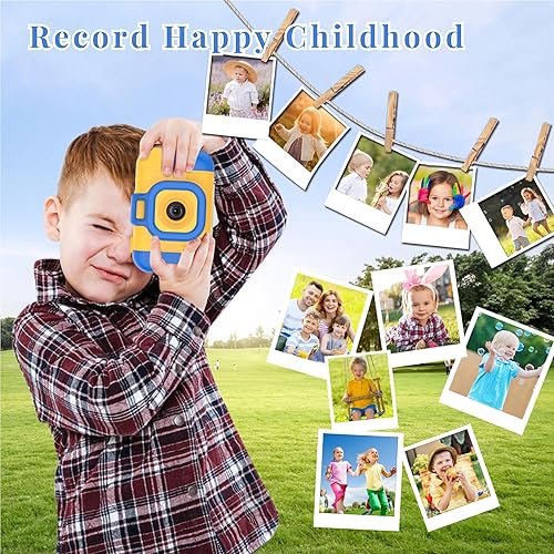 Miniatura 3 de Cámara para niños y niñas, cámaras de video digitales HD 1080P para niños, cámara de juguete para selfies, regalos de Navidad y cumpleaños para
