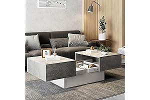 Mesas De Centro Para Sala Modernas Elegantes: Coffee Table with Large Storage