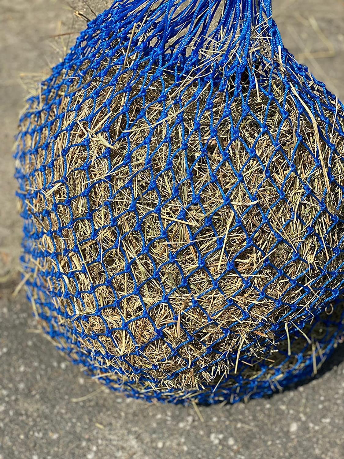 Jeffers Ultra Slow Feed 1x1 Hay Net For Horses, Royal Blue, 57 OFF