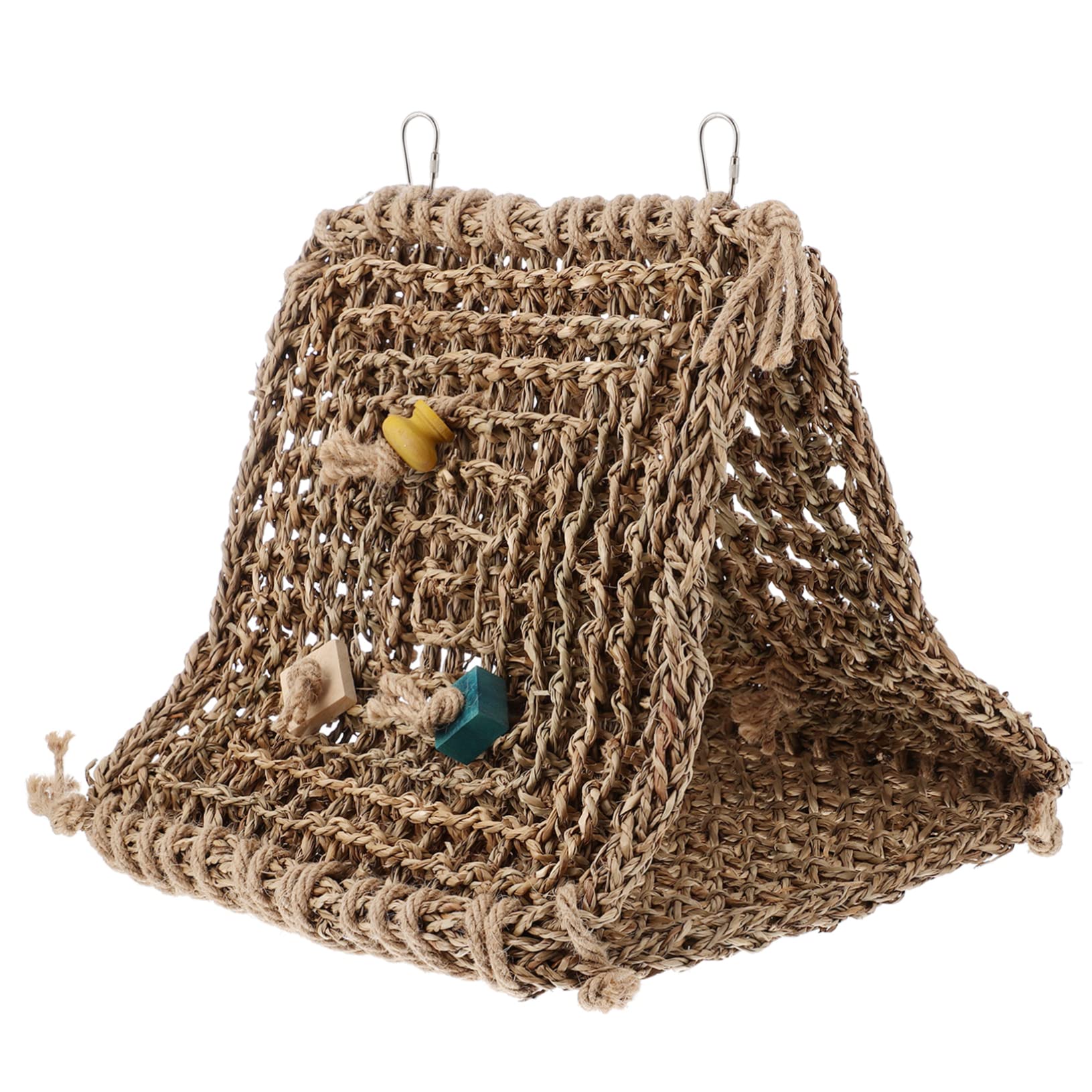 SUPVOX Hamac Suspendu pour Oiseaux Nichoir pour Perroquet Abri de Cage Maison pour Oiseaux Lit de Perroquet Plusieurs Styles
