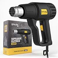 Soprador Térmico 2000W 600°C 2 Estágios Profissional SparkBr 110V ou 220V Uso Residencial e Industrial Controle de Temperatura 220V