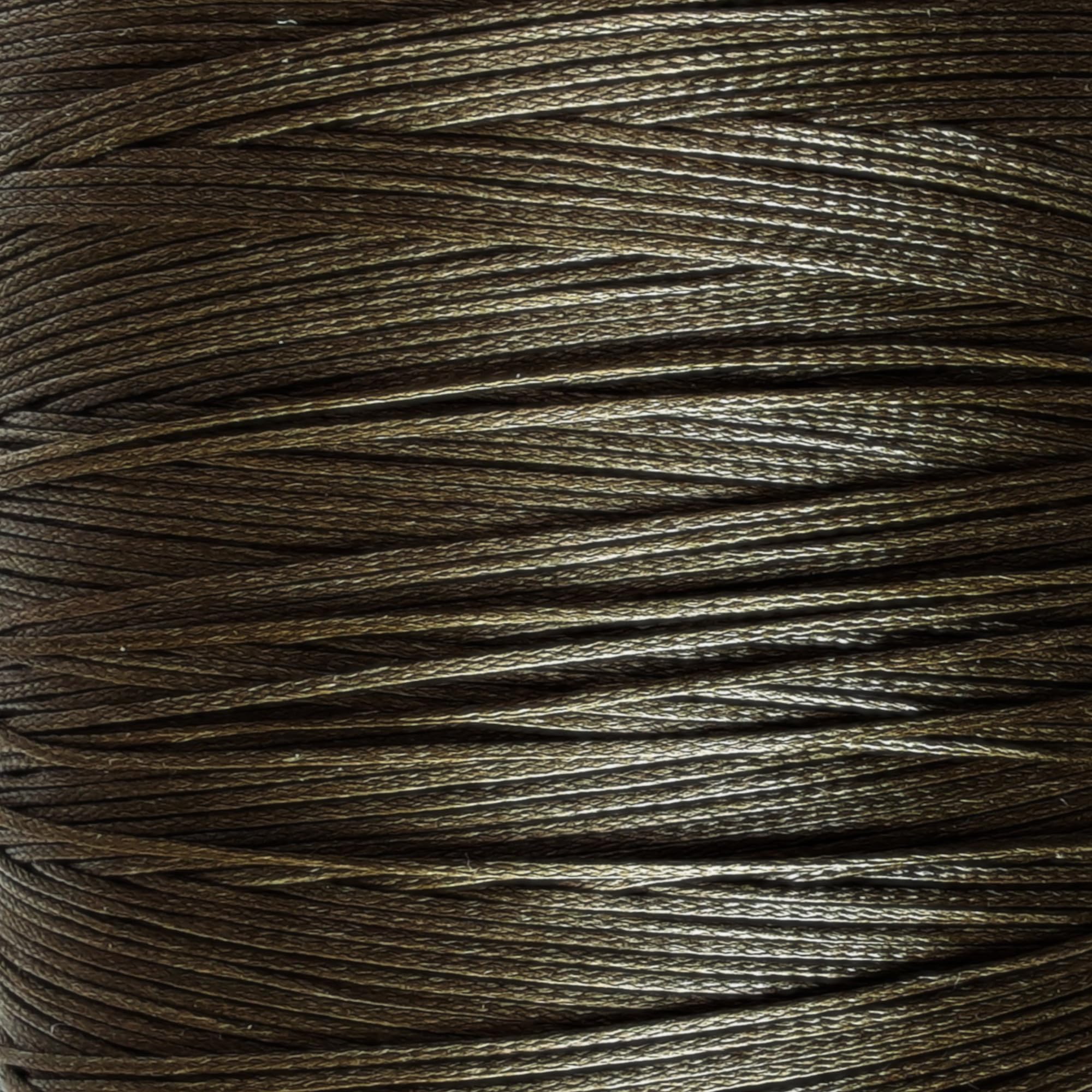 Mart-Mon 1.5Mm Khaki Green - 10M 1.5Mm Waxed Nylon Cord - 10 Meters Strong Jewellery Thread, Bracelet, Necklaces, Crafts, Shamballa, Beading String (1.5Mm Khaki Green - 10M)