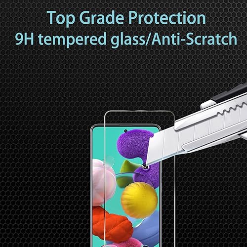 Miniatura 47 de Paquete de 2 protectores de pantalla de privacidad para Samsung Galaxy S21 FE, película de vidrio templado, dureza 9H, arañazos, claridad HD