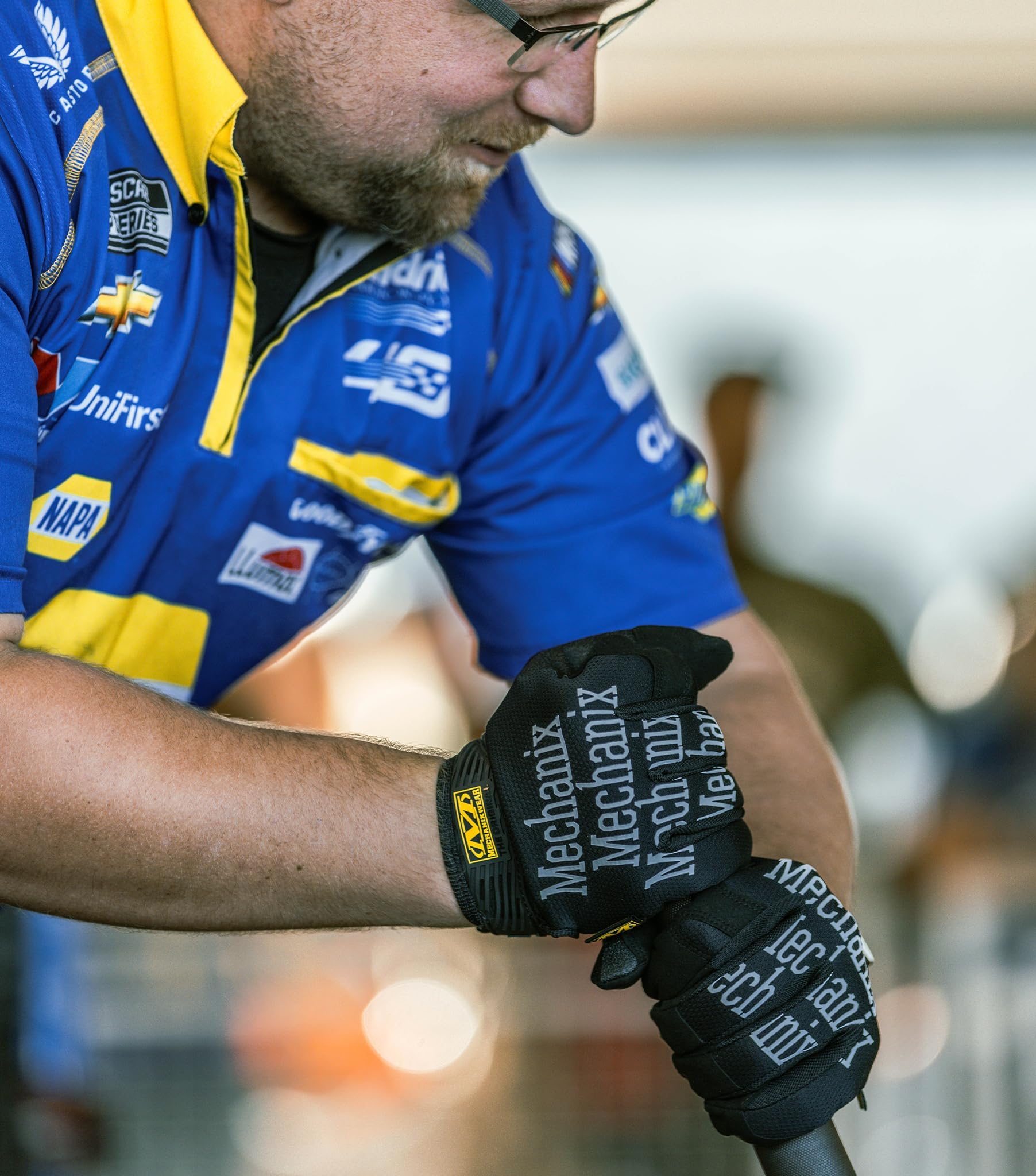 Mechanix Wear - Original Work Guantes (Large, Negro)