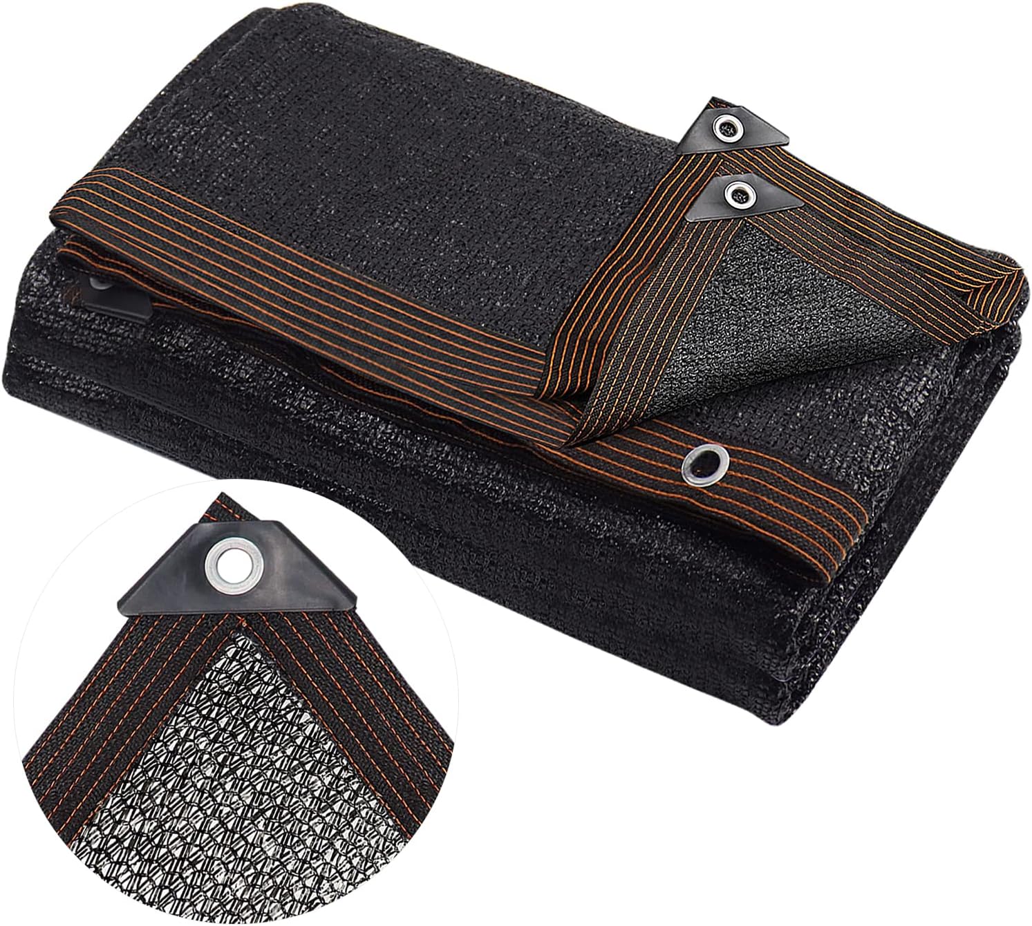 40 Shade Cloth Cover Mesh with Grommets,Mesh Tarp Shade