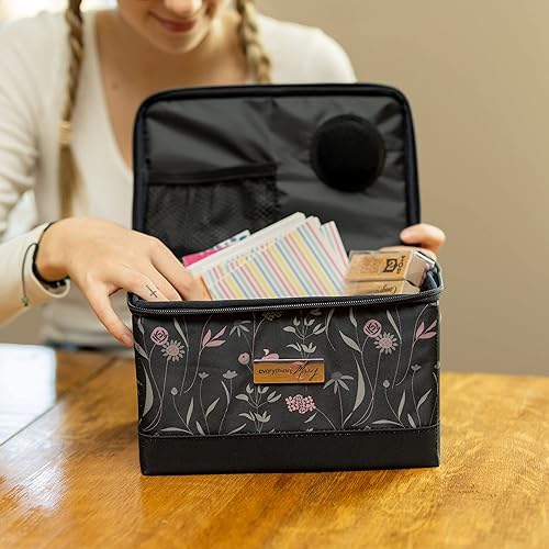 Vista 25 de Everything Mary Estuche de costura- Estampado de guepardo EVM13201-1