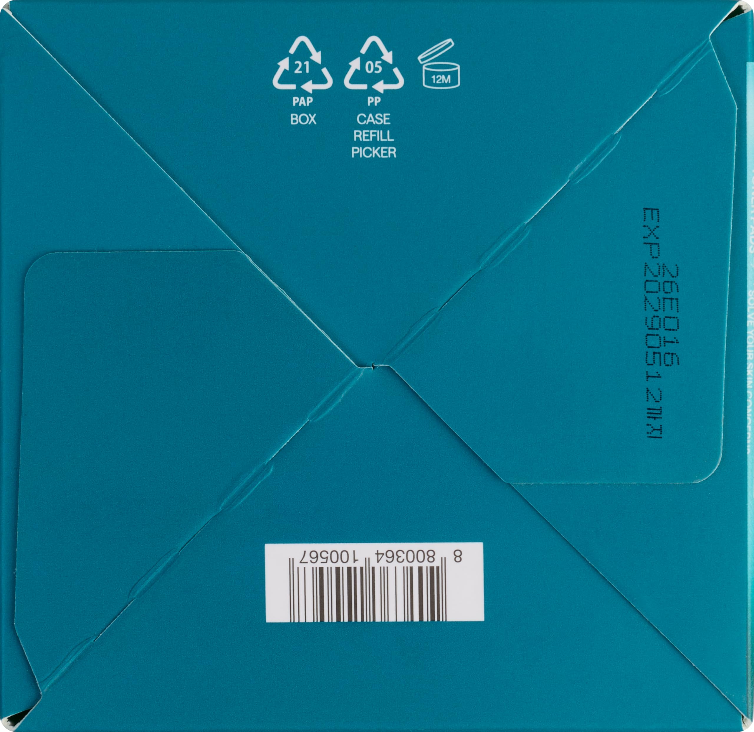 MEDIHEAL Madecassoside Anti-Pickel Toner Pads 100 Stück - Vegan, K-Beauty