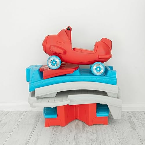 Miniatura 9 de Step2 Sky Rider Up & Down - Coaster - Juguete para montar en niños, auto de empuje, juego para interiores y exteriores, hecho de plástico duradero,