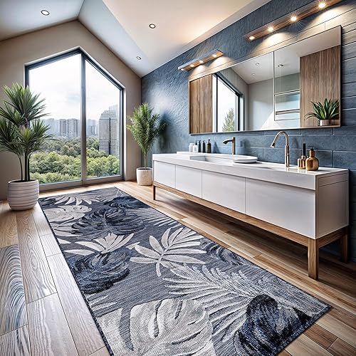 Miniatura 361 de CAMILSON Indoor Outdoor Rug 5x7 Bohemian Medallion Floral Area Rugs for Indoor and Outdoor Patios Easy-Cleaning Non-Shedding Living Room Garden and